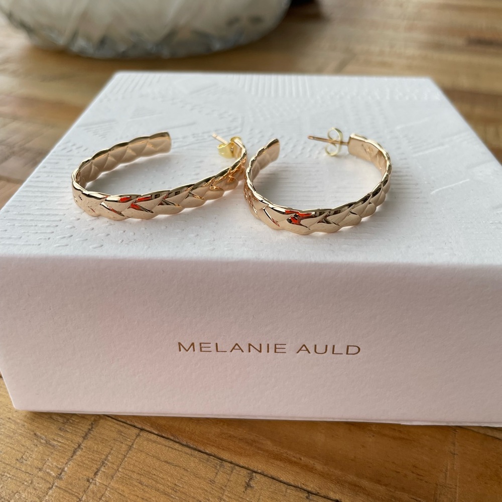 Melanie Auld Hoop Earrings